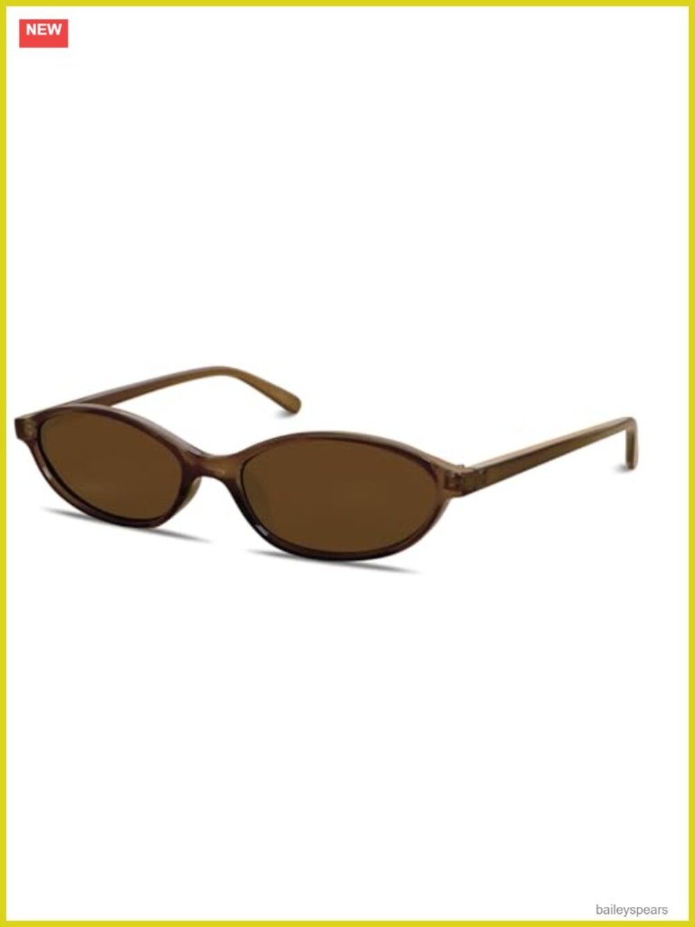 Retro Oval Cat Eye Sunglasses UV400 Full Frame Lightweight